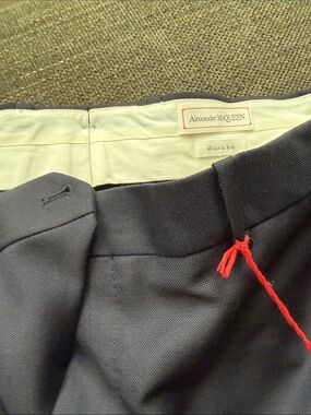 Alexander McQUEEN Black Tailored Trousers